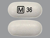 Methylphenidate Er: This is a Tablet Er 24 Hr imprinted with M 36 on the front, nothing on the back.