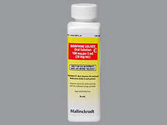 Esto es un Solución Oral azul claro imprimido con nada en la parte delantera, nada en la parte posterior, y es fabricado por MALLINCK-SPECGX.