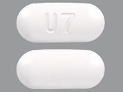 Alunbrig: This is a Tablet imprinted with U7 on the front, nothing on the back.