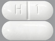 Methenamine Hippurate: This is a Tablet imprinted with H 1 on the front, nothing on the back.