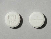 Cytomel: This is a white round Tablet imprinted with KPI on the front, 116 on the back, and is manufactured by PFIZER US PHARM.