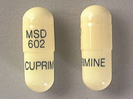 Cápsula de 250 Mg de Cuprimine