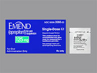 Emend 125 Mg Suspension Reconstituted Oral