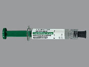 Recombivax Hb: This is a Syringe imprinted with nothing on the front, nothing on the back.