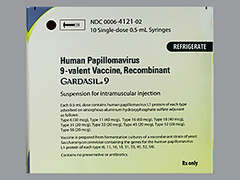 This is a white Syringe imprinted with nothing on the front, nothing on the back, and is manufactured by MERCK SHARP & D.