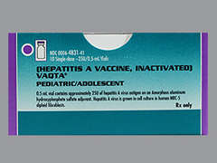 This is a white Vial imprinted with nothing on the front, nothing on the back, and is manufactured by MERCK SHARP & D.