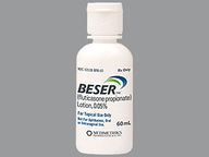 Loción de 0.05% (package of 60.0 ml(s)) de Beser