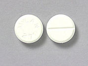 Diazepam: This is a Tablet imprinted with MYLAN  271 on the front, nothing on the back.