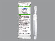 Yupelri: This is a Vial Nebulizer imprinted with nothing on the front, nothing on the back.