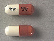 Thiothixene: This is a Capsule imprinted with MYLAN  3005 on the front, MYLAN  3005 on the back.