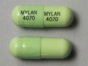 Ketoprofen: This is a Capsule imprinted with MYLAN  4070 on the front, MYLAN  4070 on the back.