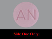 Ambrisentan: This is a Tablet imprinted with M on the front, AN on the back.