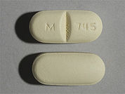 Benazepril Hcl-Hctz: This is a Tablet imprinted with M 745 on the front, nothing on the back.
