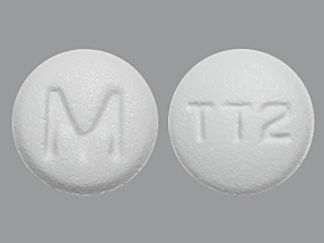 This is a Tablet imprinted with M on the front, TT2 on the back.