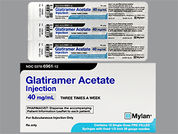 Glatiramer Acetate: Esto es un Jeringa imprimido con nada en la parte delantera, nada en la parte posterior, y es fabricado por None.