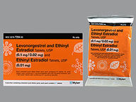 Levonorg-Eth Estrad Eth Estrad 100-20(84) Tablet Dose Pack 3 Months