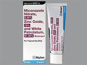 Miconazole-Zinc Oxide-Petroltm: This is a Ointment imprinted with nothing on the front, nothing on the back.