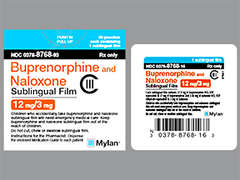 This is a orange rectangular Film Medicated imprinted with B12/N on the front, nothing on the back, and is manufactured by MYLAN.