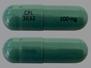 Gleostine: Esto es un Cápsula imprimido con CPL  3032 en la parte delantera, 100 mg en la parte posterior, y es fabricado por None.
