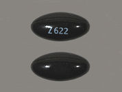 Reno Caps: This is a Capsule imprinted with Z622 on the front, nothing on the back.
