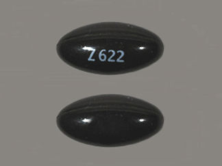 This is a Capsule imprinted with Z622 on the front, nothing on the back.