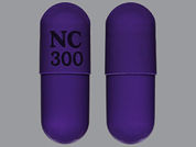 Carbamazepine Er: This is a Capsule Er Multiphase 12hr imprinted with NC  300 on the front, nothing on the back.