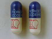 Butalbital/Caff/Apap/Codeine: Esto es un Cápsula imprimido con FIORICET  CODEINE en la parte delantera, logo en la parte posterior, y es fabricado por None.