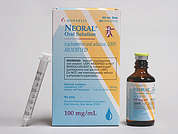 Neoral: Esto es un Solución Oral amarillo imprimido con nada en la parte delantera, nada en la parte posterior, y es fabricado por NOVARTIS.