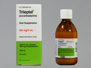 Trileptal: This is a Suspension Oral imprinted with nothing on the front, nothing on the back.