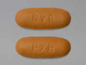 Diovan Hct: This is a Tablet imprinted with NVR on the front, HXH on the back.