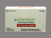 Zortress: This is a Tablet imprinted with CH on the front, NVR on the back.