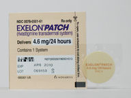 Exelon 4.6Mg/24Hr Patch Transdermal 24 Hours