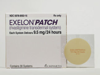 This is a Patch Transdermal 24 Hours imprinted with EXELON PATCH  9.5 mg/24 hours  BHDI on the front, nothing on the back.