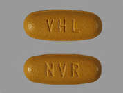 Exforge Hct: This is a brownish-yellow oval Tablet imprinted with NVR on the front, VHL on the back, and is manufactured by NOVARTIS.