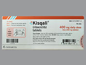 Kisqali: This is a Tablet imprinted with RIC on the front, NVR on the back.