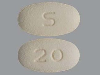 This is a Tablet imprinted with 20 on the front, S on the back.