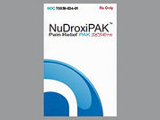 Nudroxipak Dsdr-75: This is a Kit Liquid And Tablet Dr imprinted with 551 on the front, logo on the back.