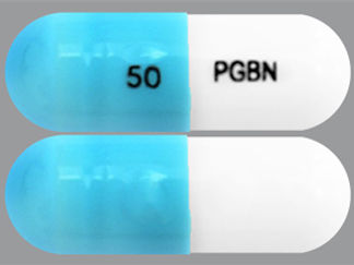 This is a Capsule imprinted with 50 on the front, PGBN on the back.