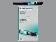 Levemir Flextouch 100/Ml(3) (package of 3.0 ml(s)) Insulin Pen