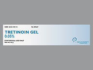 Tretinoin 0.025% (package of 20.0 gram(s)) Gel