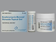 Erythromycin-Benzoyl Peroxide: This is a Gel imprinted with nothing on the front, nothing on the back.