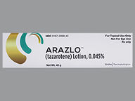 Arazlo 0.045% (package of 45.0 gram(s)) Lotion