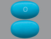 Rayaldee: This is a Capsule Er 24hr imprinted with O on the front, nothing on the back.