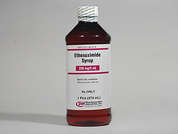 Ethosuximide: Esto es un Solución Oral orange-red imprimido con nada en la parte delantera, nada en la parte posterior, y es fabricado por PAI HOLDING, LL.