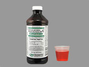 Guaifenesin With Codeine: This is a Liquid imprinted with nothing on the front, nothing on the back.