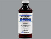 Theophylline Anhydrous: This is a red Elixir imprinted with nothing on the front, nothing on the back, and is manufactured by PAI HOLDING, LL.