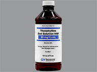 Elixir de 80 Mg/15Ml de Theophylline Anhydrous