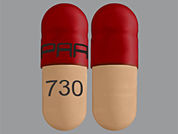 Aspirin-Dipyridamole Er: This is a Capsule Er Multiphase 12hr imprinted with PAR on the front, 730 on the back.