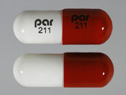 Propafenone Hcl Er: This is a Capsule Er 12 Hr imprinted with par  211 on the front, par  211 on the back.