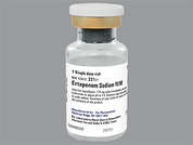 Ertapenem: This is a colorless Vial imprinted with nothing on the front, nothing on the back, and is manufactured by PAR HEALTH USA,.